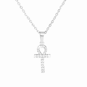 Open image in slideshow, Mini Ankh Necklace
