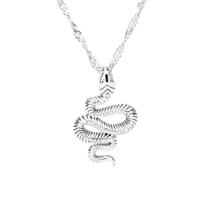Open image in slideshow, Mini Medusa Necklace
