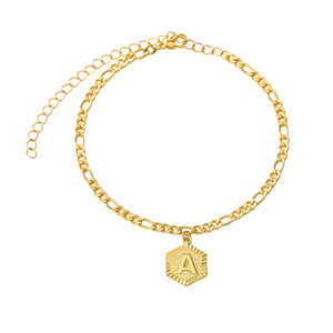 Open image in slideshow, Phara Initial Anklet
